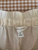 Banana Republic Linen Wide Leg Pants (L)