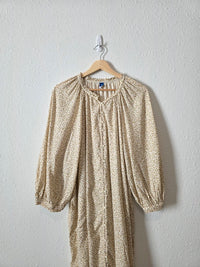 Dainty Floral Button Front Dress (XL tall)