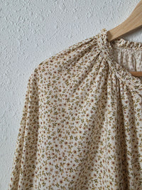 Dainty Floral Button Front Dress (XL tall)