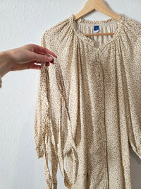 Dainty Floral Button Front Dress (XL tall)