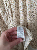 Dainty Floral Button Front Dress (XL tall)