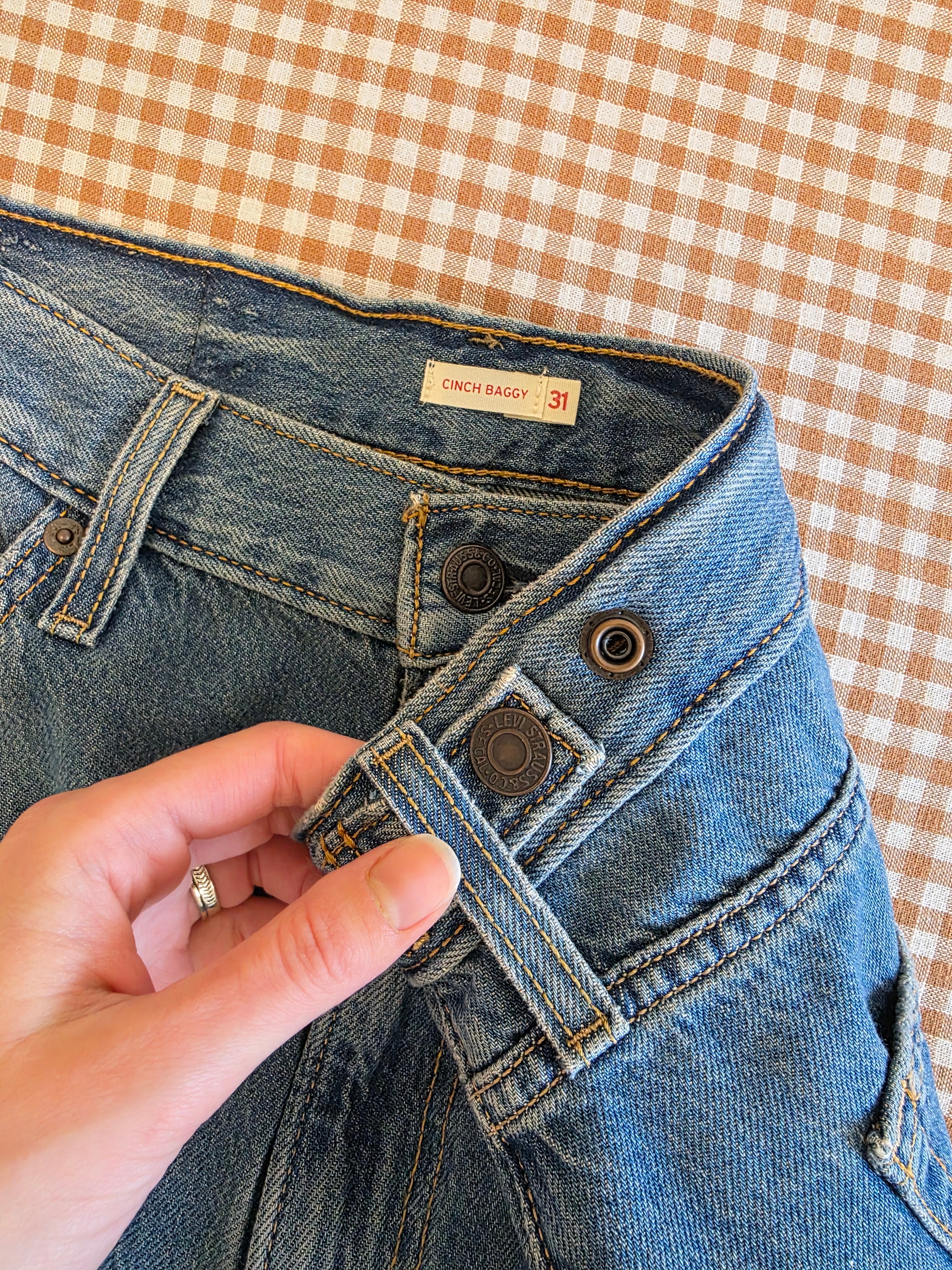 Levi's Cinch Baggy Jeans (31)