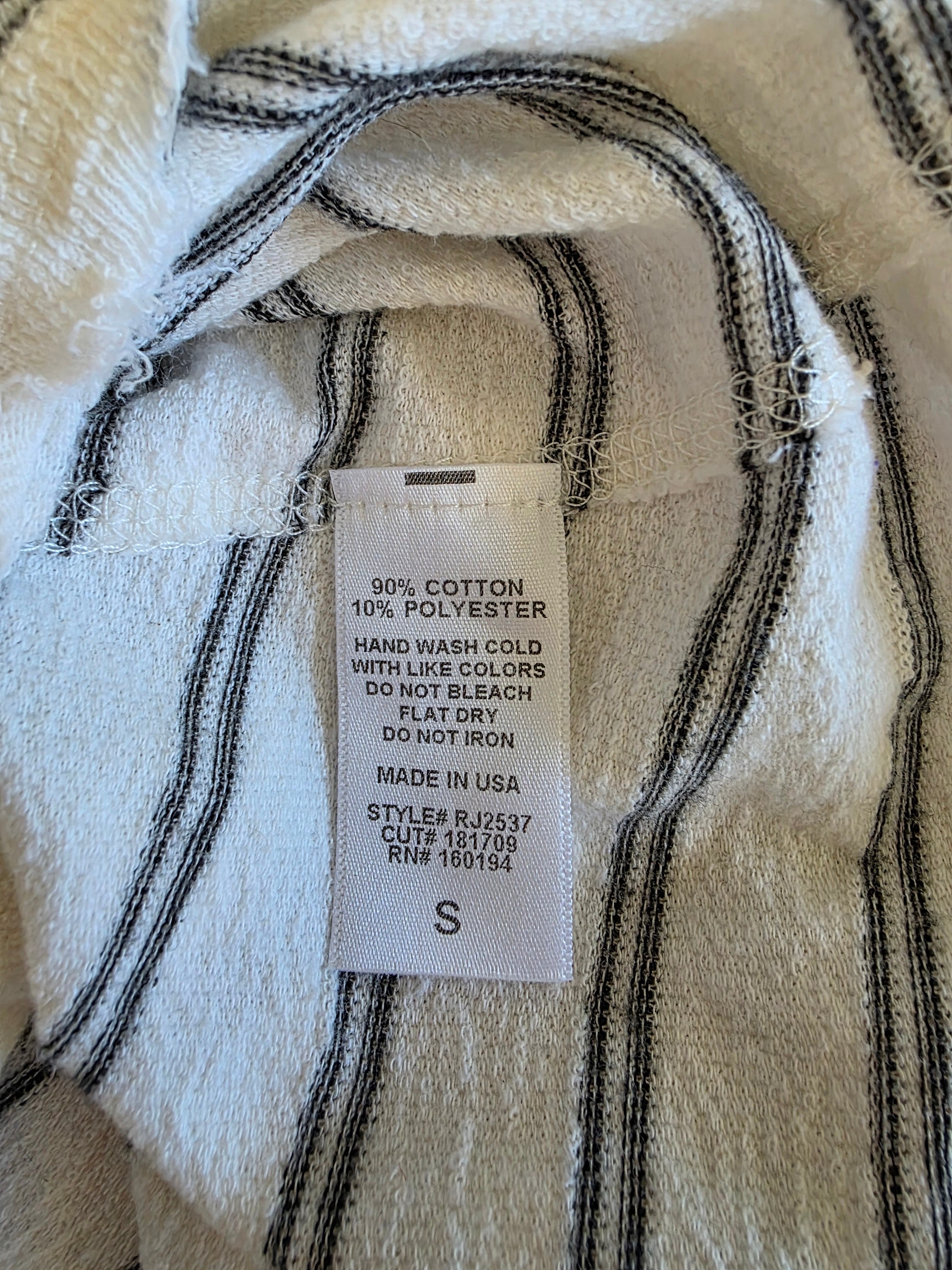 By Together Striped Henley Tee (S)