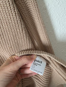 Pact Organic Cotton Henley Sweater (L)