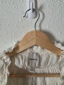 Maeve Ruffle Short Sleeve Blouse (S)