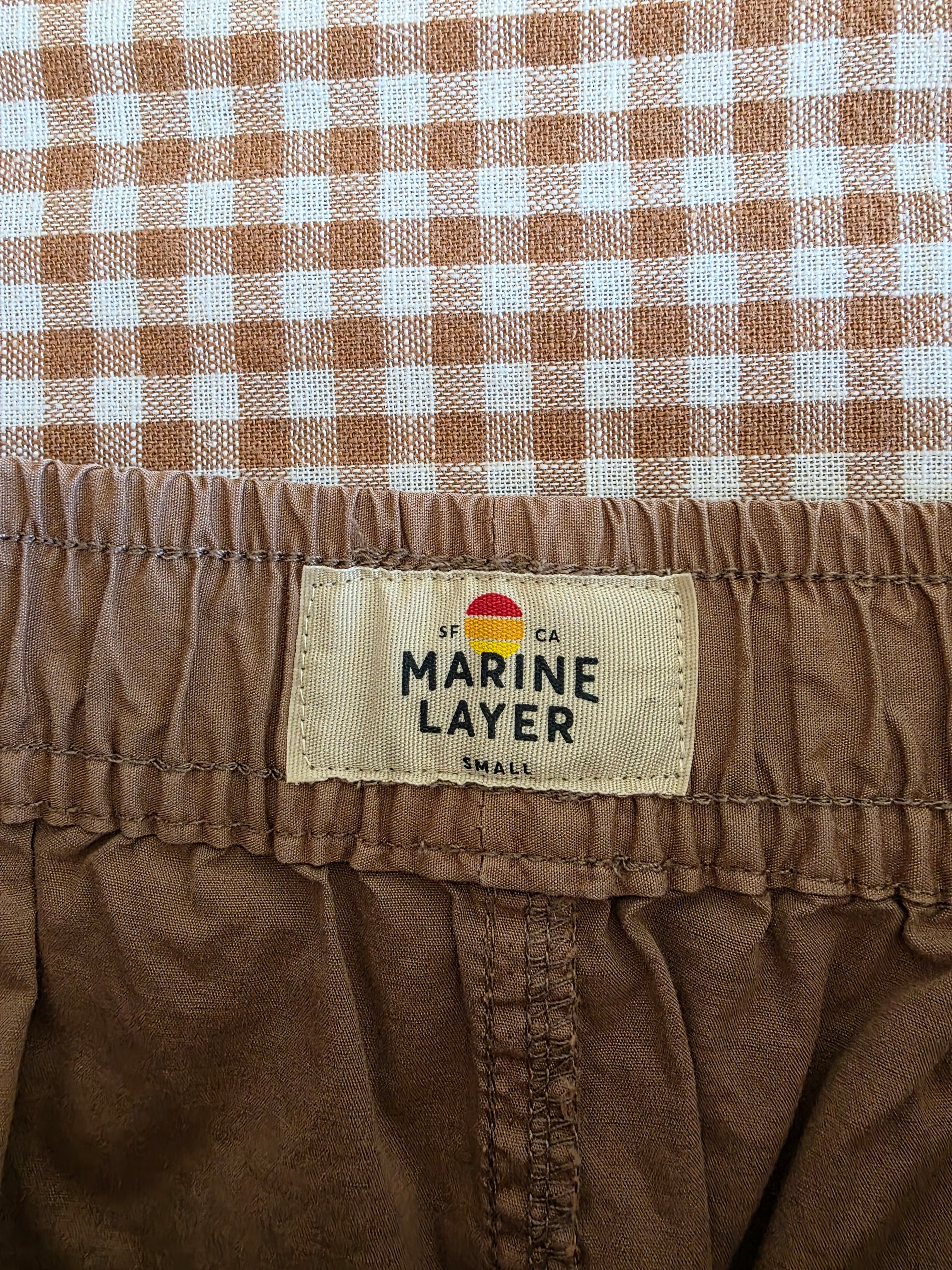 Marine Layer Pull On Barrel Pants (S)