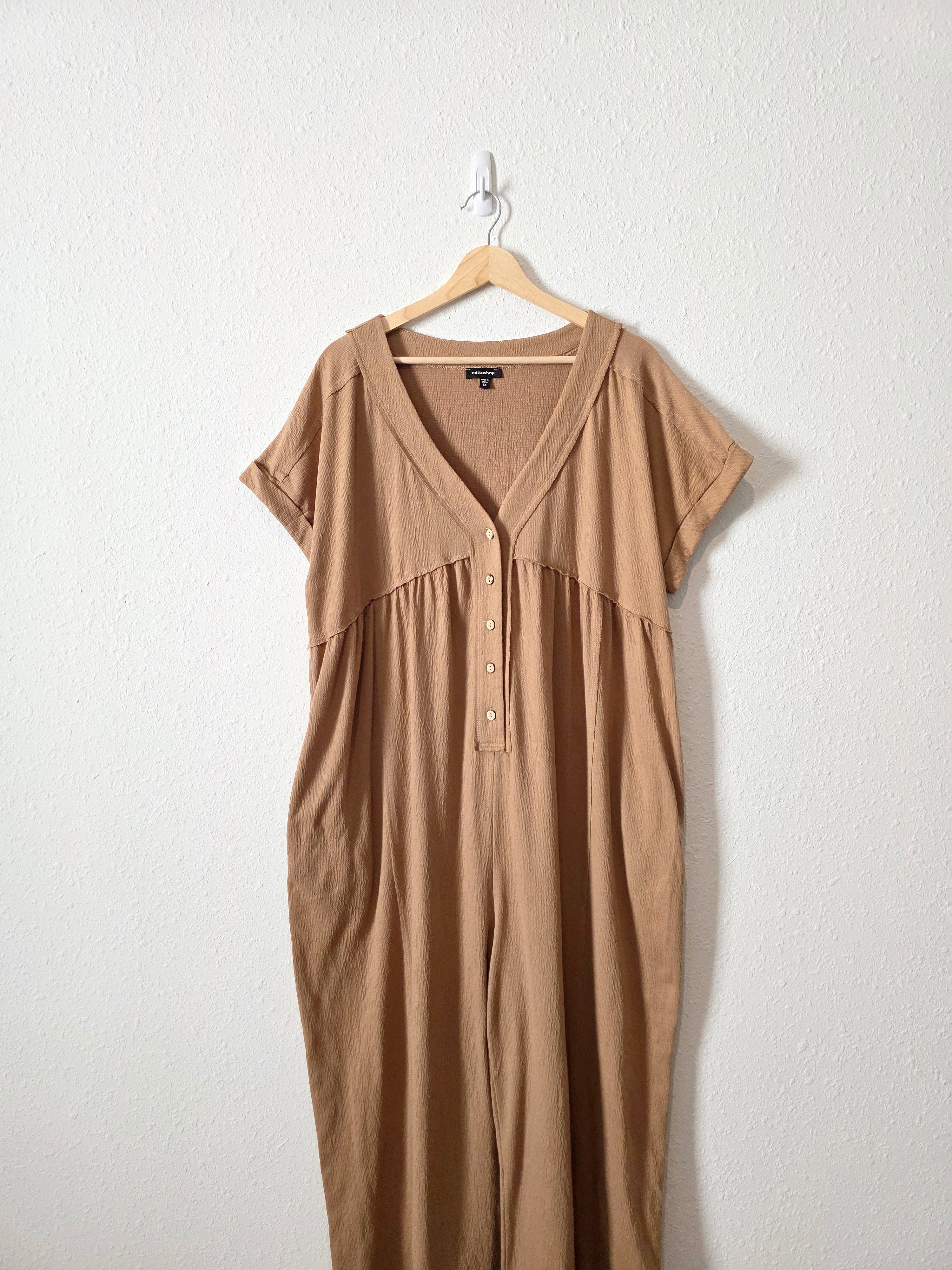 Mittoshop Wide Leg Jumpsuit (1X)