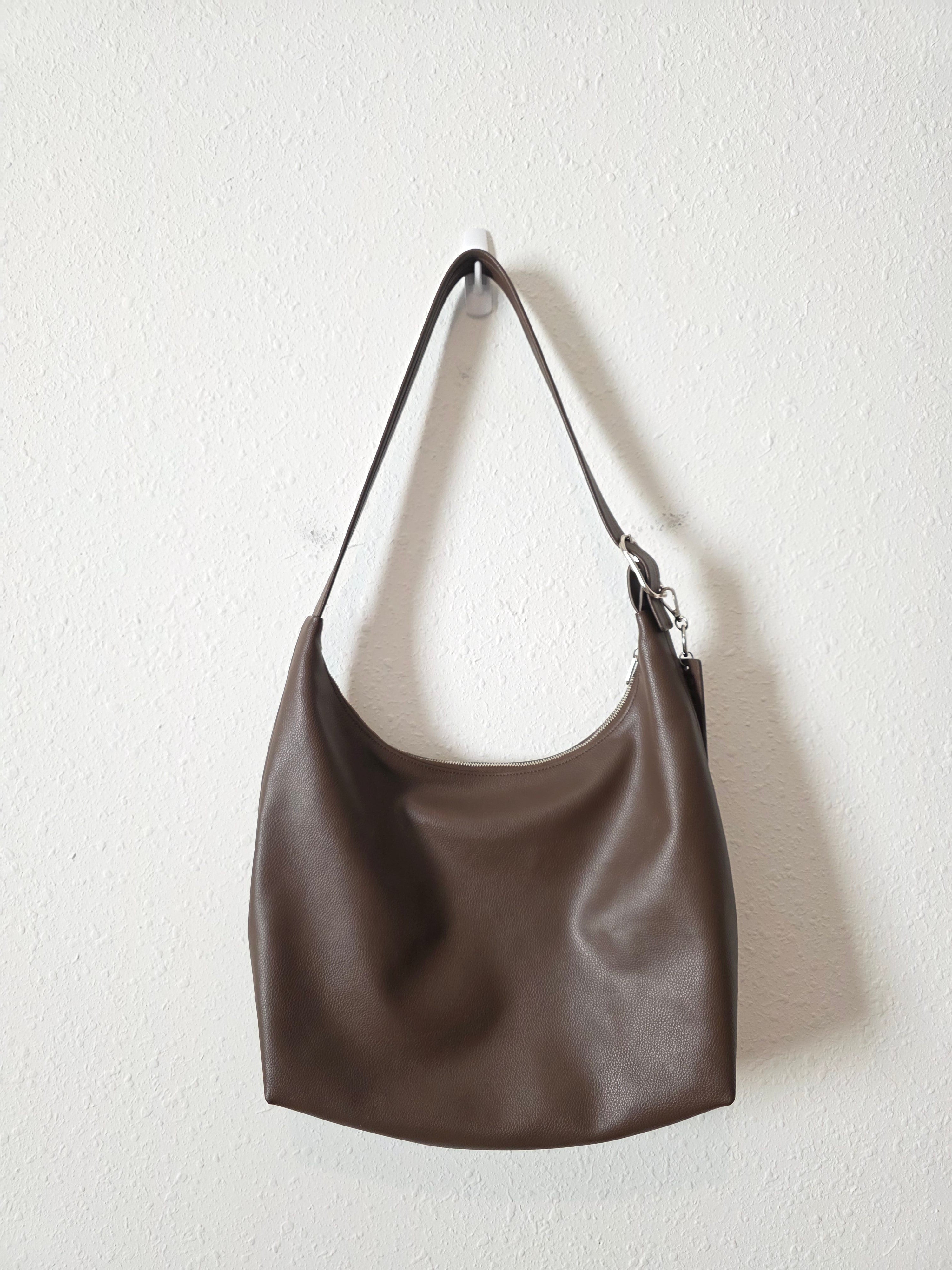 Baggu Recycled Leather Shoulder Bag