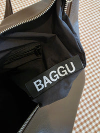 Baggu Recycled Leather Shoulder Bag