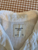Abercrombie Cropped Boxy Shirt (M)