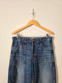 Madewell Barrel Leg Jeans (28)