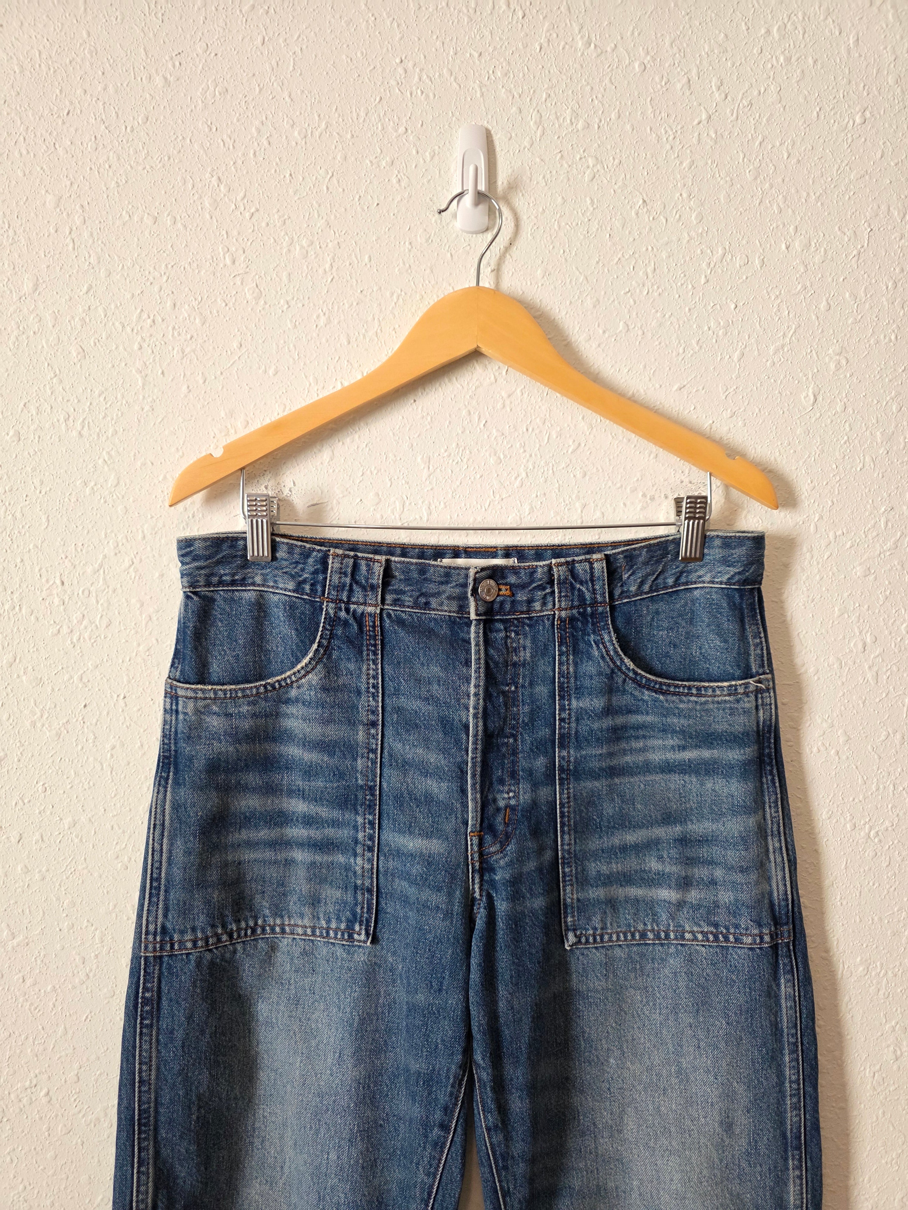 Madewell Barrel Leg Jeans (28)