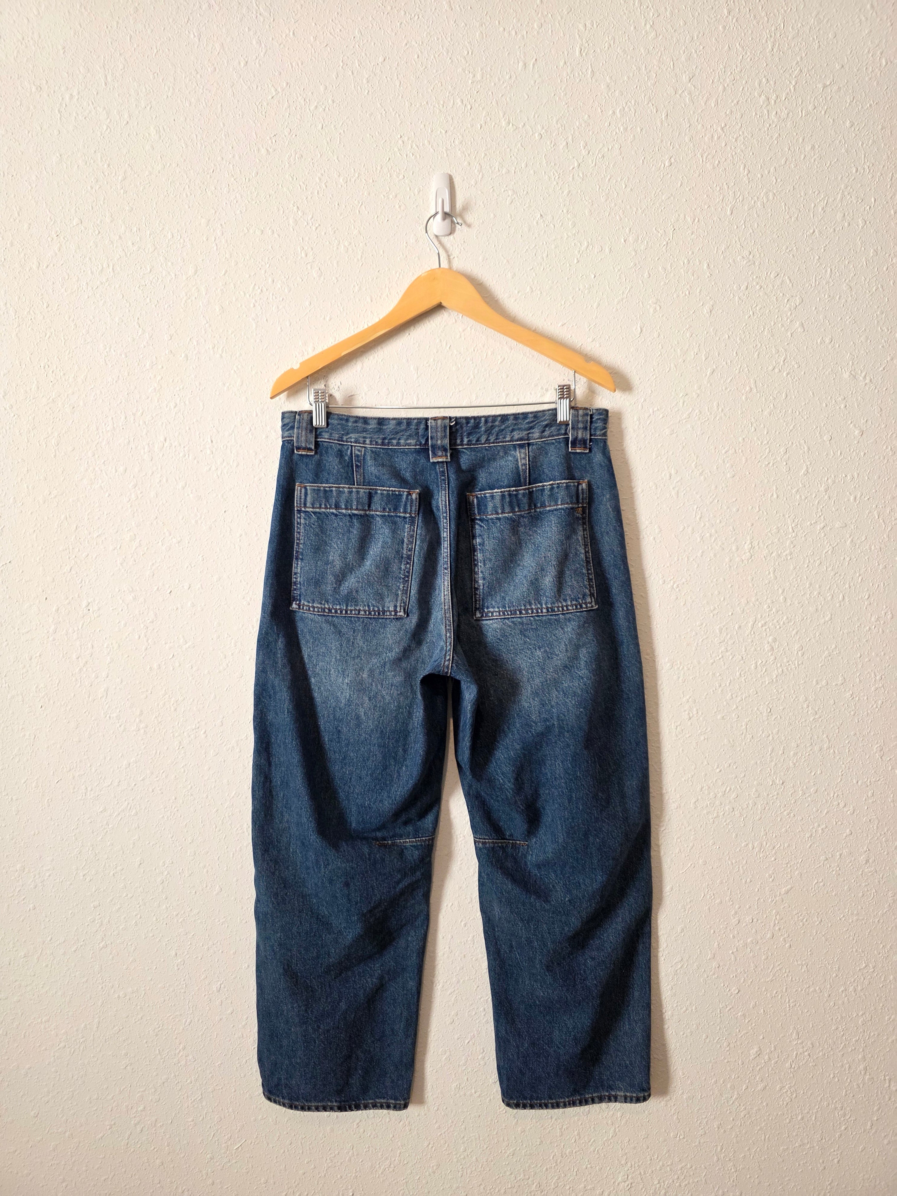 Madewell Barrel Leg Jeans (28)