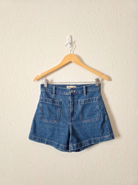 Madewell High Rise Sailor Shorts (25)