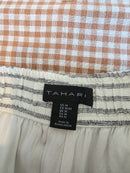 Striped Linen Wide Leg Pants (M)