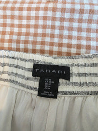 Striped Linen Wide Leg Pants (M)