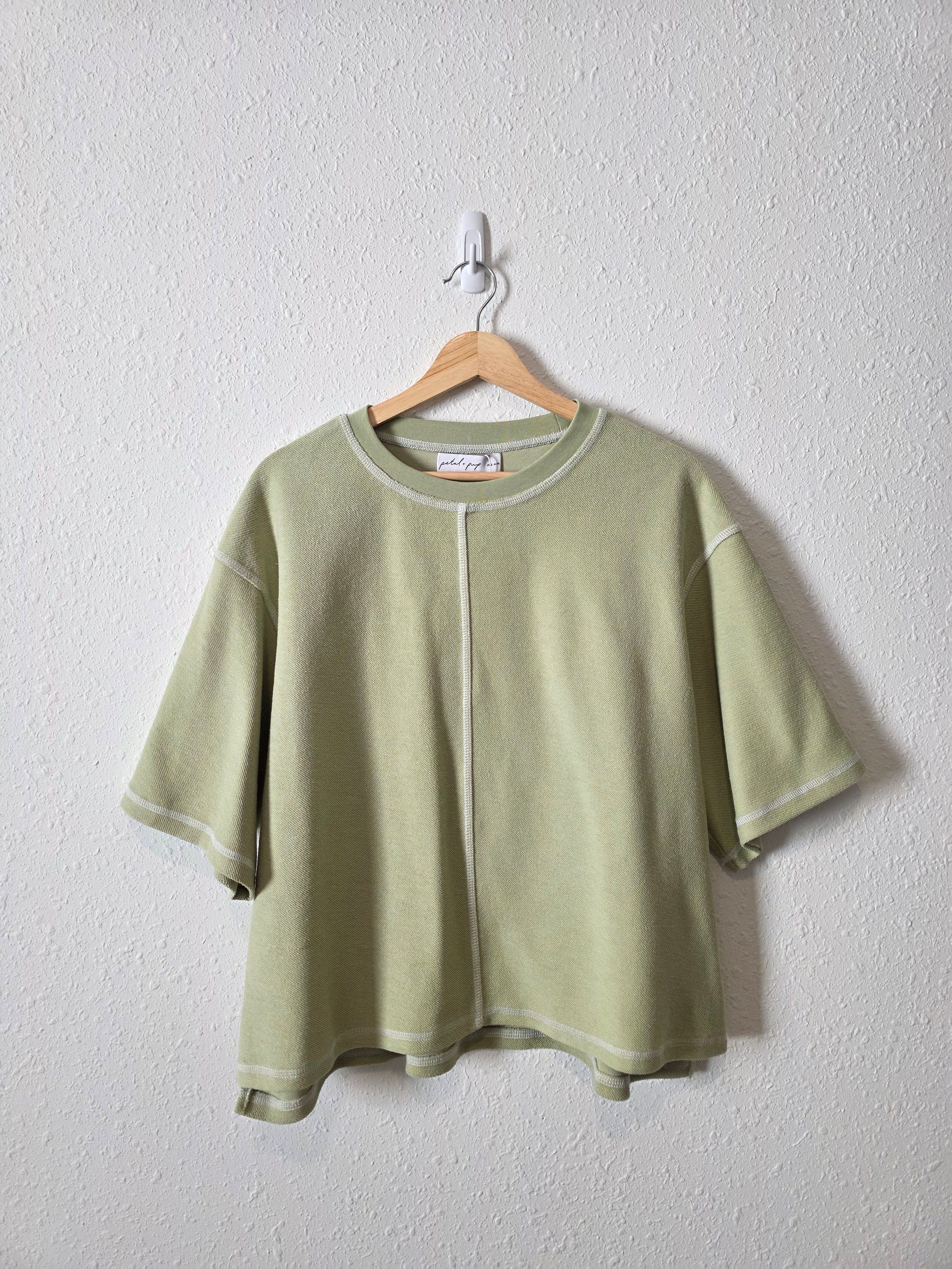 NEW Petal & Pup Matcha Knit Short Set (XL)