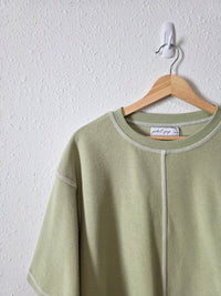 NEW Petal & Pup Matcha Knit Short Set (XL)