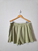 NEW Petal & Pup Matcha Knit Short Set (XL)