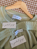 NEW Petal & Pup Matcha Knit Short Set (XL)