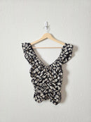 NEW Gap Floral Smocked Top (XS)