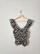 NEW Gap Floral Smocked Top (XS)