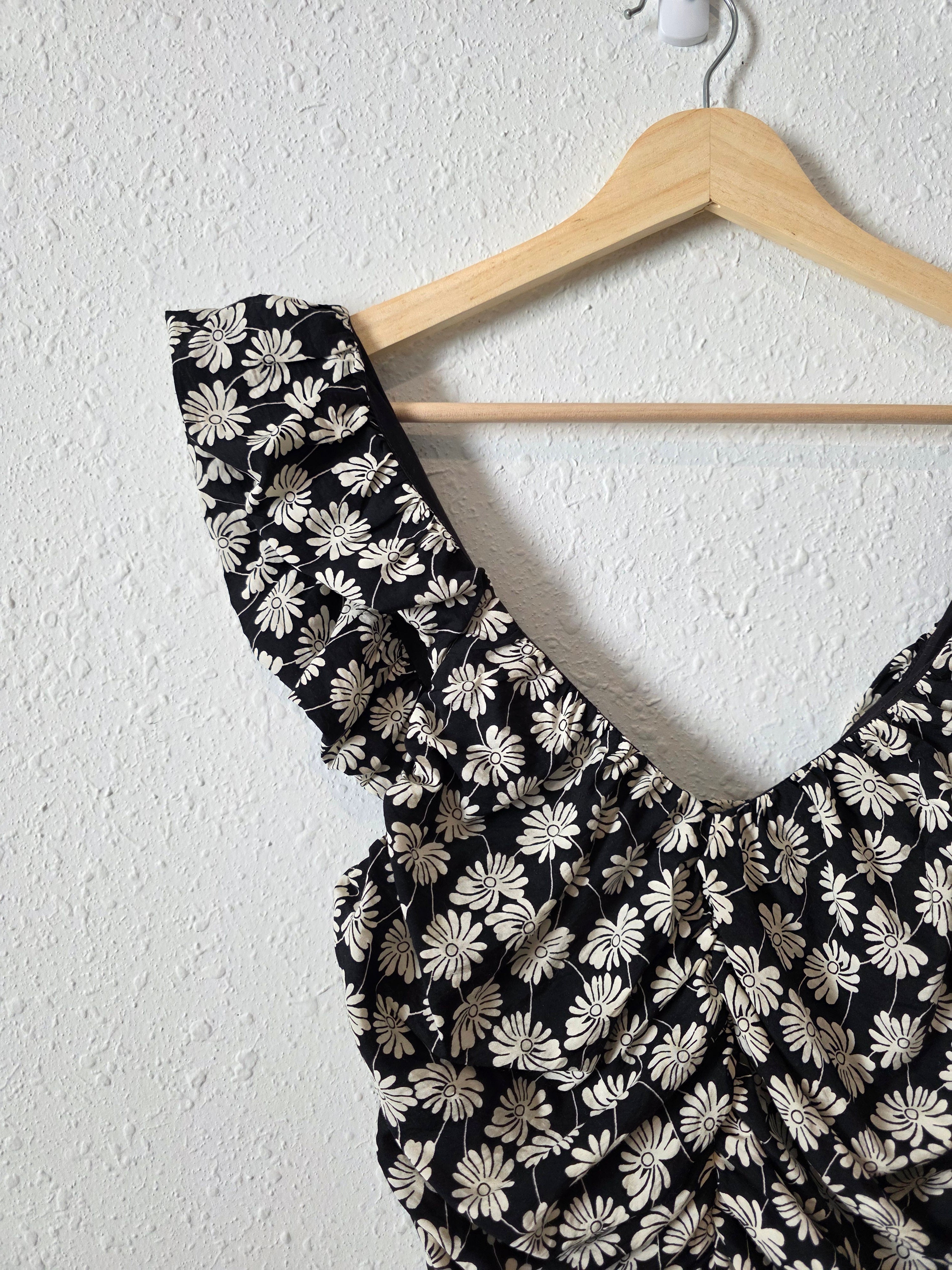 NEW Gap Floral Smocked Top (XS)