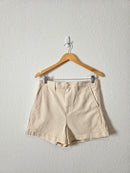Madewell Ecru Relaxed Shorts (M)