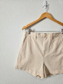 Madewell Ecru Relaxed Shorts (M)