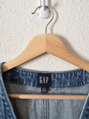 Gap Button Front Denim Vest (LP)