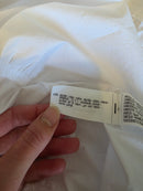 Zara White Tiered Maxi Skirt (XS)