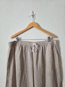 NEW Linen Cotton Wide Leg Pants (XXL)