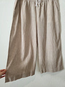 NEW Linen Cotton Wide Leg Pants (XXL)