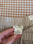 NEW Linen Cotton Wide Leg Pants (XXL)