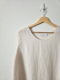 Bryn Walker Boxy Linen Tank (XL)