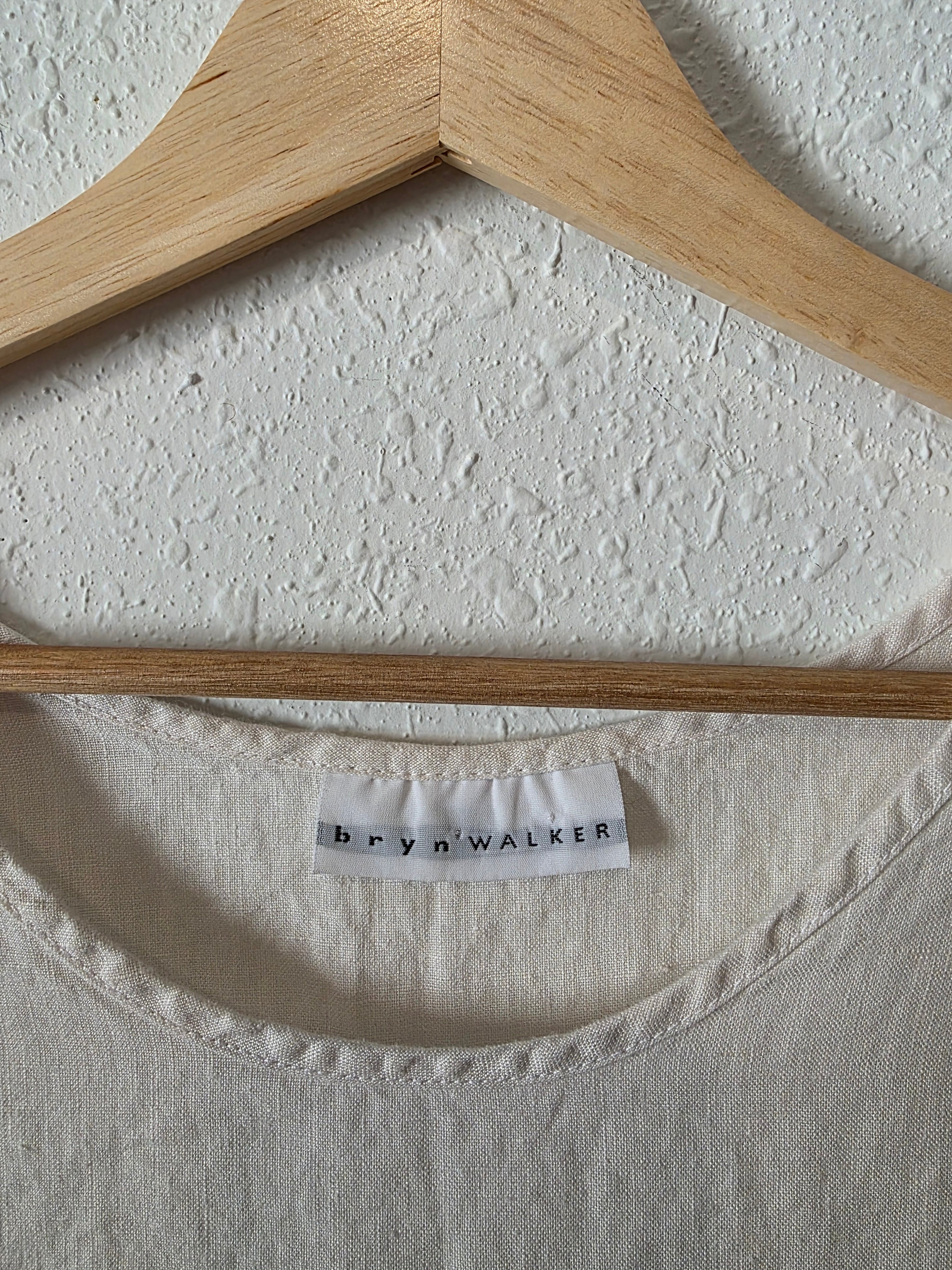 Bryn Walker Boxy Linen Tank (XL)