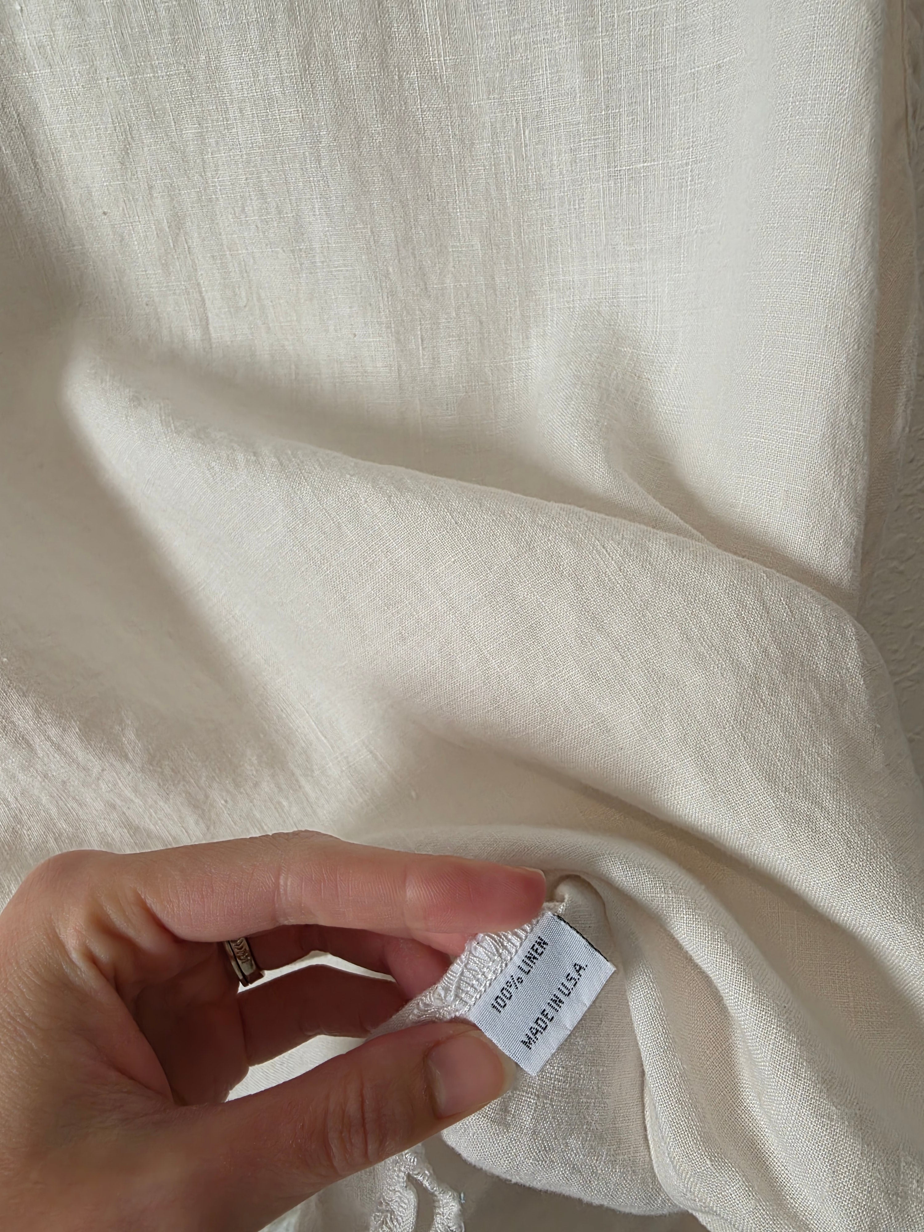 Bryn Walker Boxy Linen Tank (XL)