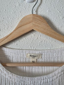 Dylan Cotton Gauze Boxy Tee (S)