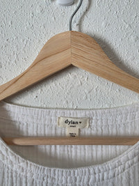 Dylan Cotton Gauze Boxy Tee (S)