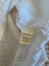 Dylan Cotton Gauze Boxy Tee (S)