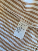 Brown Striped Button Up (XS)