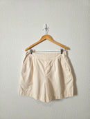 Pact Cotton Linen Relaxed Shorts (L)
