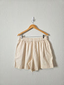 Pact Cotton Linen Relaxed Shorts (L)