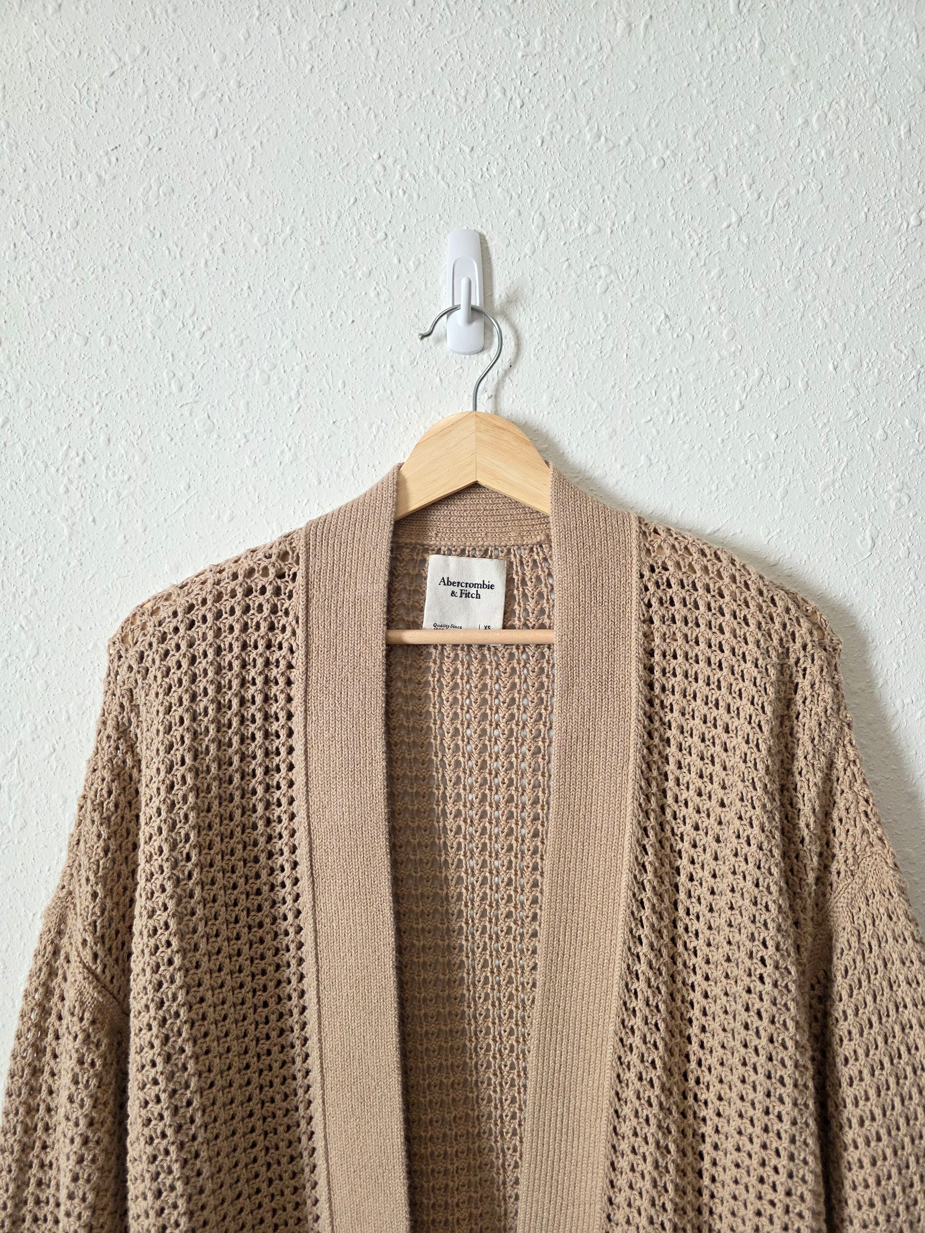 Abercrombie Cotton Knit Cardigan (XS)