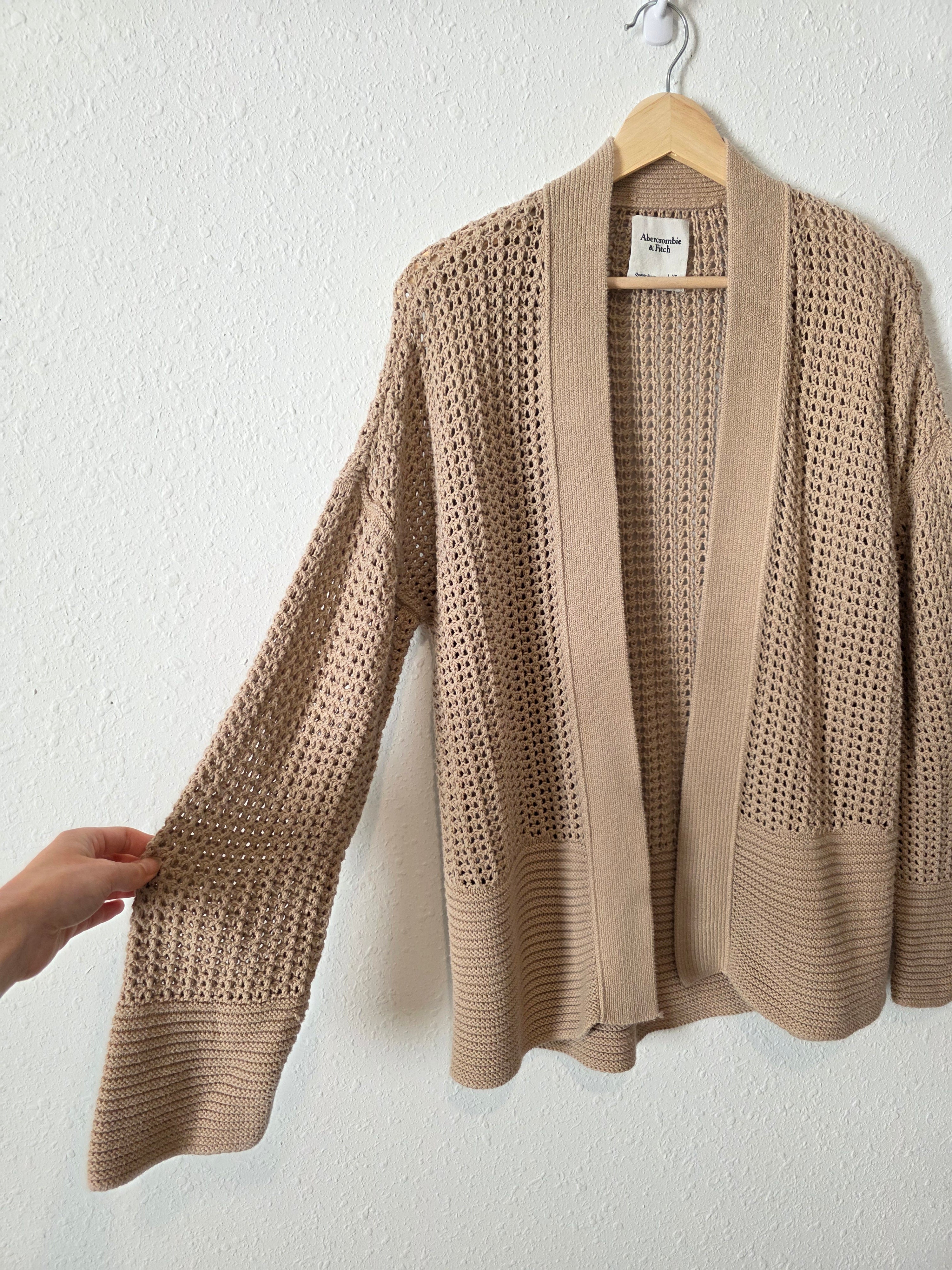 Abercrombie Cotton Knit Cardigan (XS)