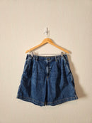 Aerie Relaxed Denim Shorts (L)