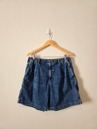 Aerie Relaxed Denim Shorts (L)