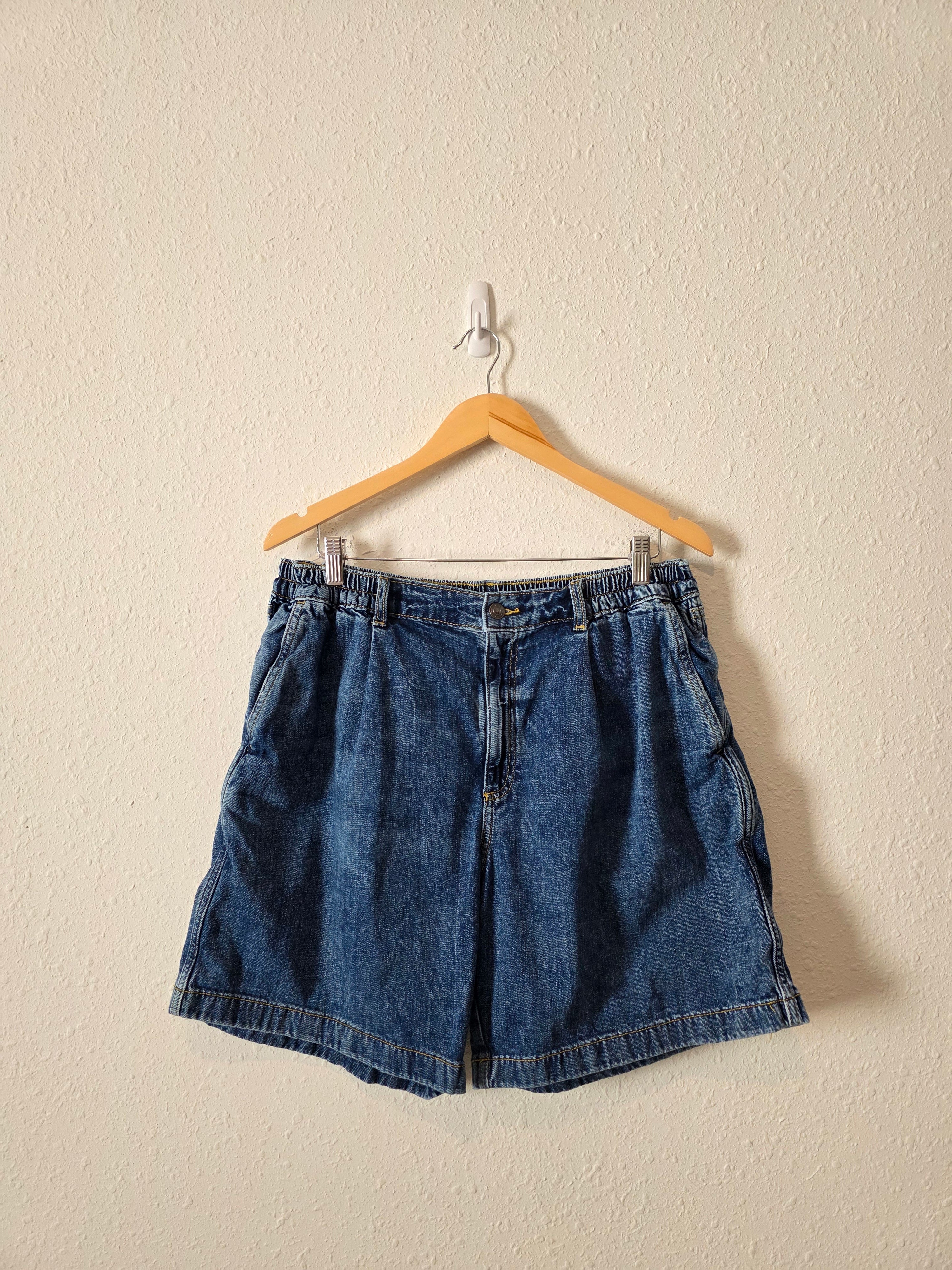 Aerie Relaxed Denim Shorts (L)