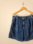 Aerie Relaxed Denim Shorts (L)
