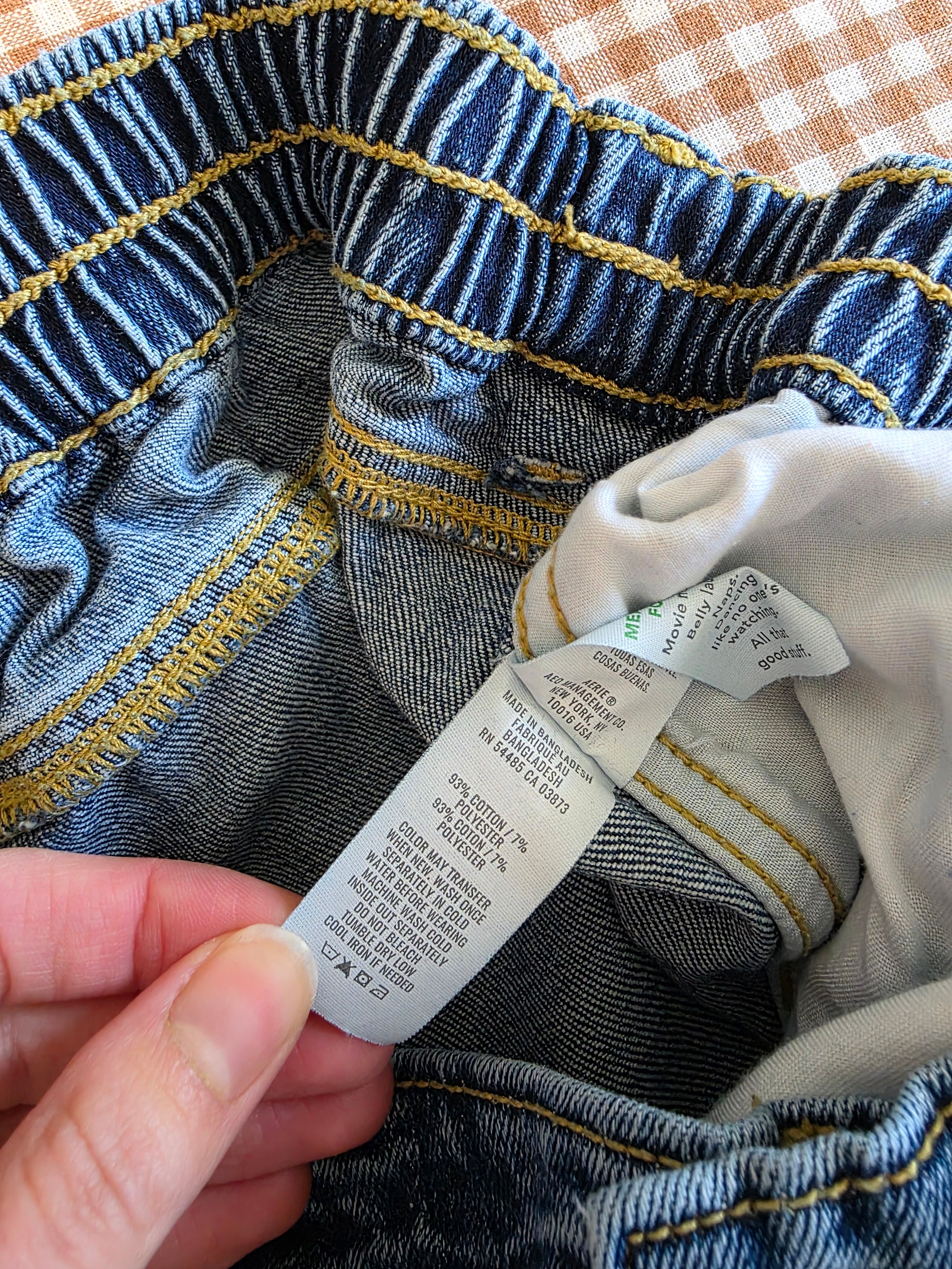Aerie Relaxed Denim Shorts (L)